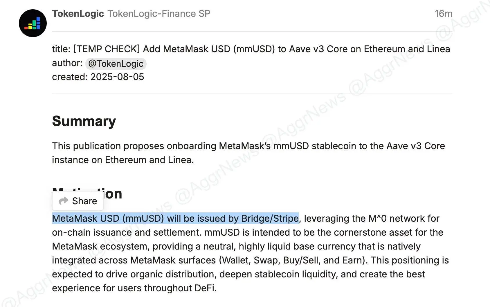  MetaMask与Stripe拟合作推出mmUSD稳定币