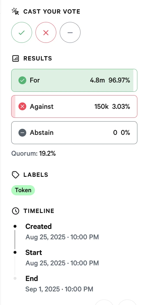  Orderly社区提案#2：60%净手续费用于ORDER代币回购及质押奖励调整
