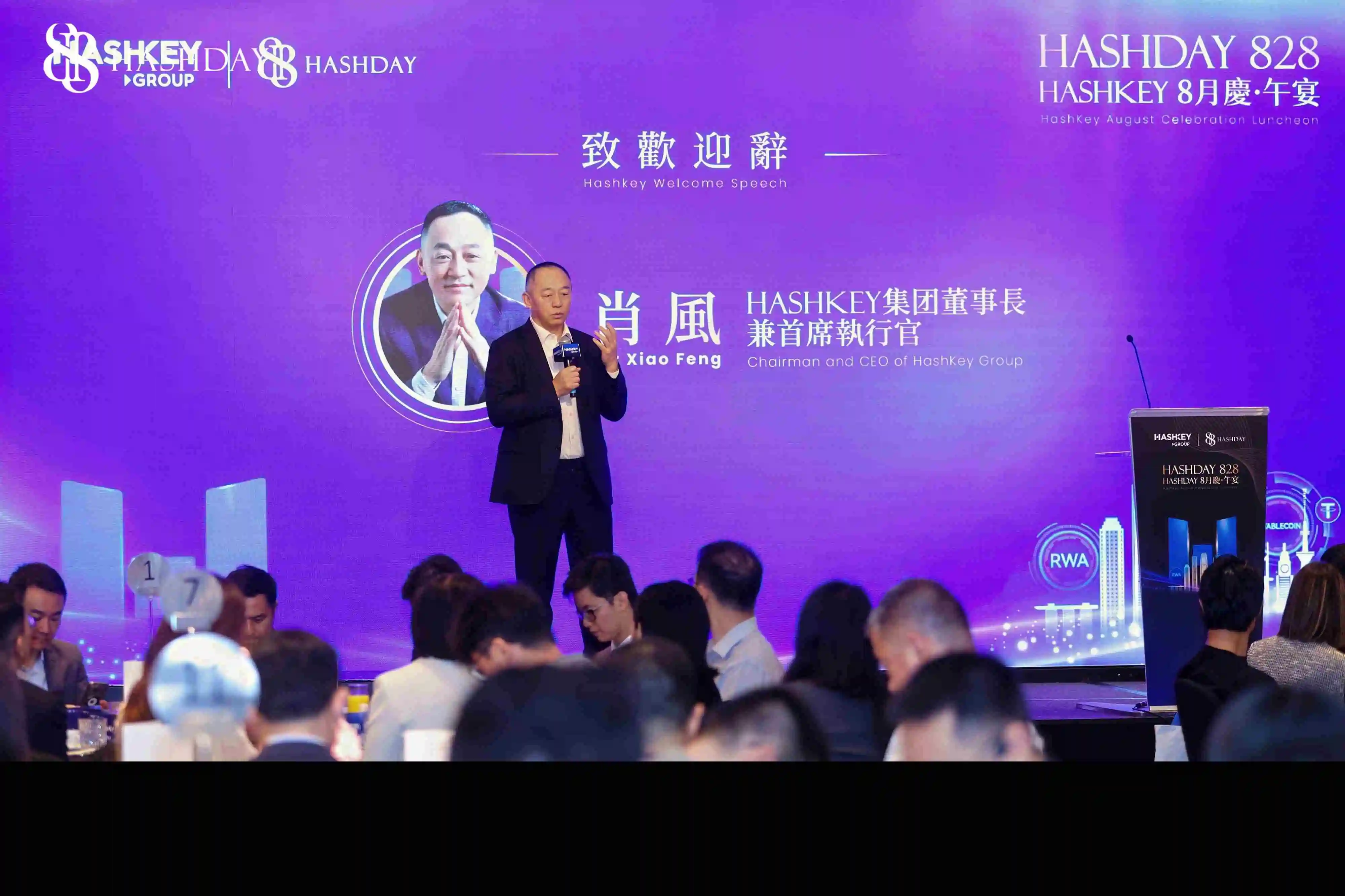  HashKey Group举办HashDay 828庆典 揭晓190亿港元资产规模与交易量激增