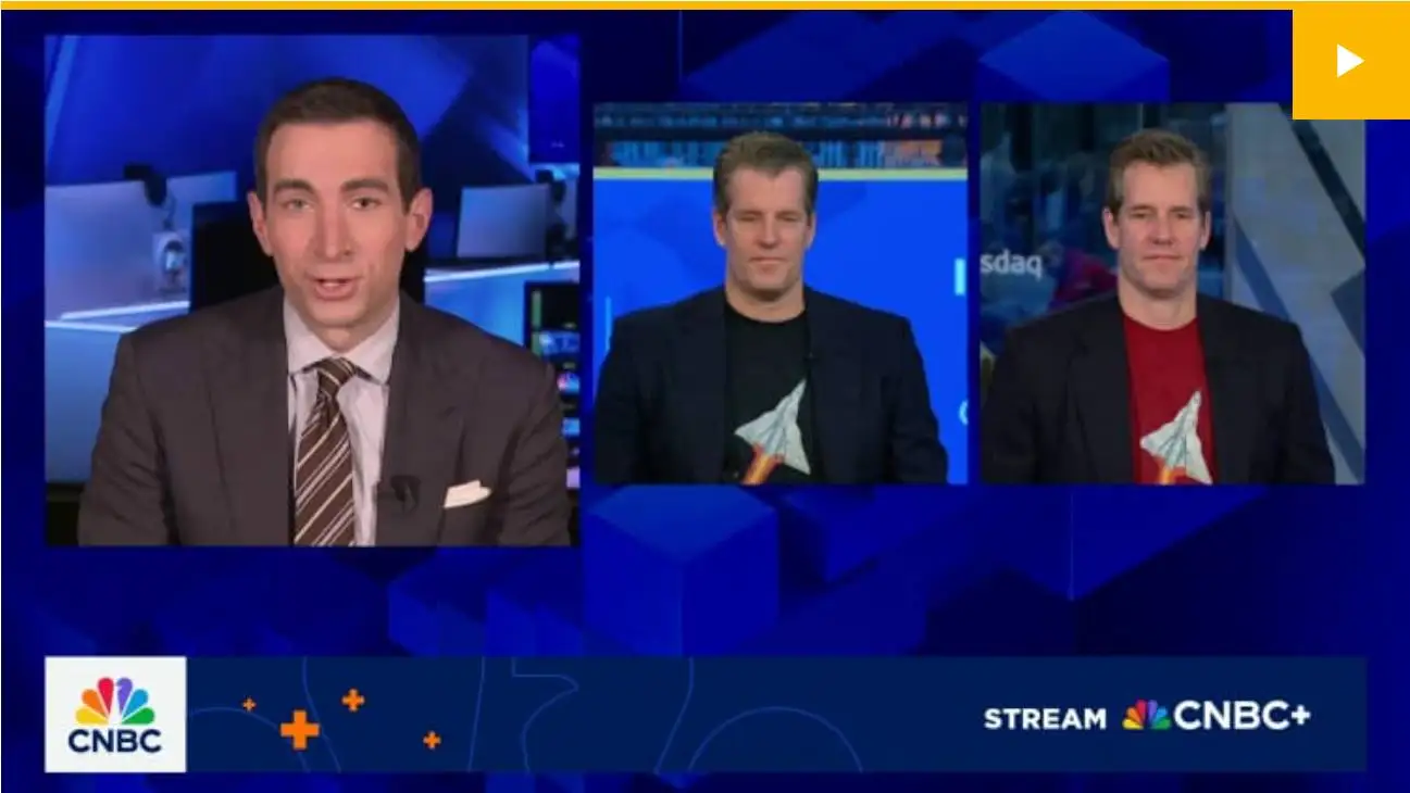  Gemini创始人预测比特币将成黄金2.0 价格或上涨10倍